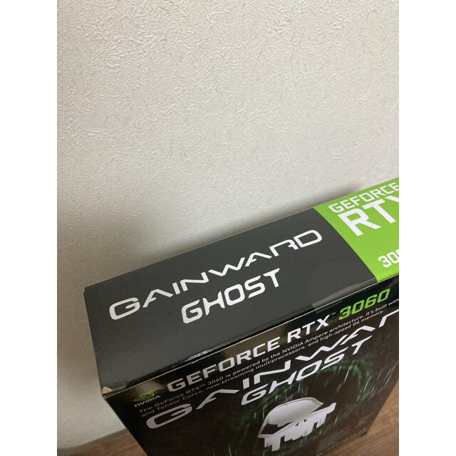 Ghost(ゴースト)の新品 GeForce RTX 3060 Ghost Gainward スマホ/家電/カメラのPC/タブレット(PCパーツ)の商品写真