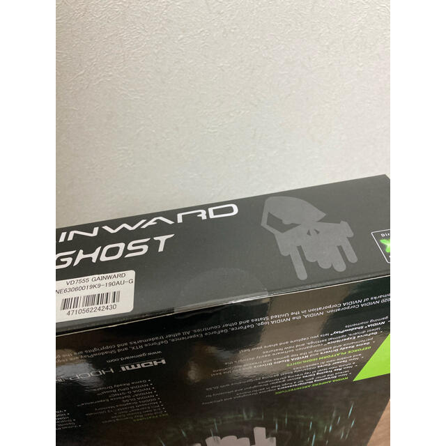 Ghost(ゴースト)の新品 GeForce RTX 3060 Ghost Gainward スマホ/家電/カメラのPC/タブレット(PCパーツ)の商品写真