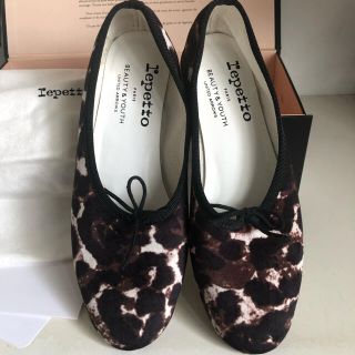 レペット(repetto)のrepetto BEAUTY&YOUTH別注　 レペットマノン　レオパード　36(バレエシューズ)