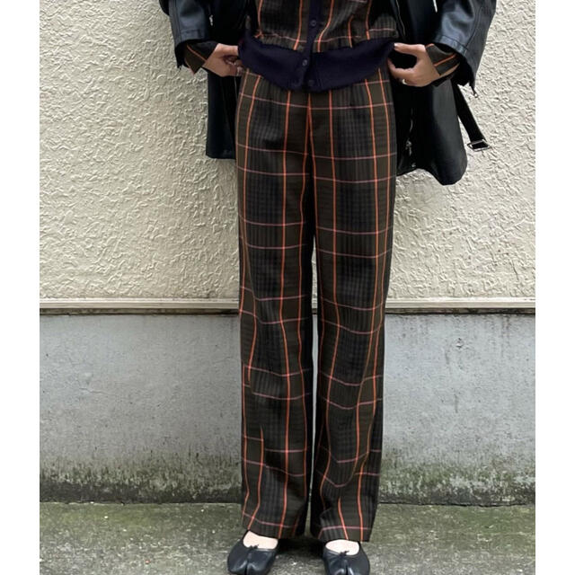 Ameri VINTAGE(アメリヴィンテージ)のCHEERFUL CHECK PANTS レディースのパンツ(その他)の商品写真