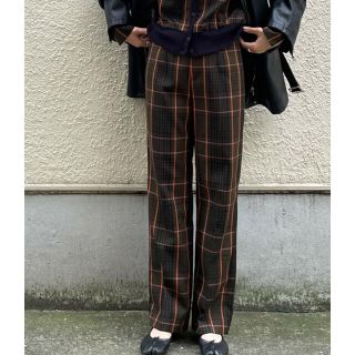 アメリヴィンテージ(Ameri VINTAGE)のCHEERFUL CHECK PANTS(その他)