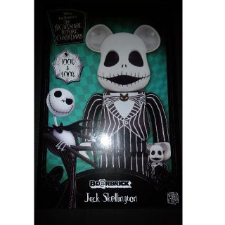 メディコムトイ(MEDICOM TOY)のBearbrick Jack Skellington 100％ & 400％(その他)