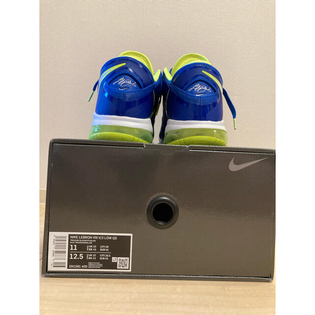 贅沢品 NIKE - NIKE LEBRON スプライト Low レブロン8 QS LOW Ⅷ ...