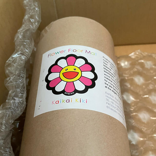 Flower Floor さし Matフロアマット 村上隆 お花 kaikaikiki Flower Floor さし Matフロアマット 村上隆 お花 kaikaikiki