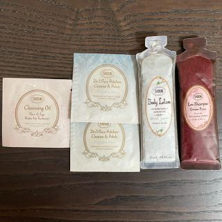 サボン(SABON)のサボン　SABON サンプルセット　フェイスポリッシャー　ボディローション(サンプル/トライアルキット)