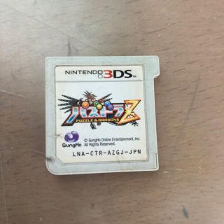 ニンテンドウ(任天堂)のパズドラZ 3DS(家庭用ゲームソフト)