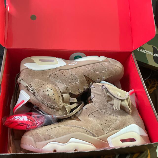 NIKE(ナイキ)のAir jordan6 Travis scott caatas jack  メンズの靴/シューズ(スニーカー)の商品写真