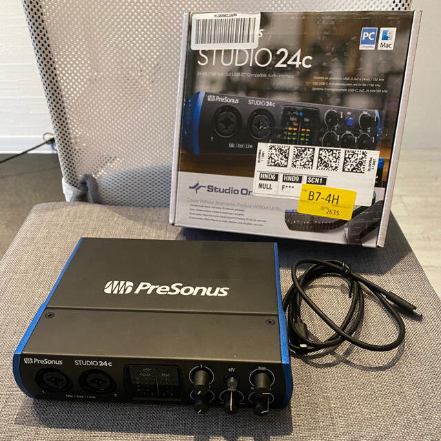 オーディオインターフェース　presonus】　24c　studio　オーディオインターフェイス