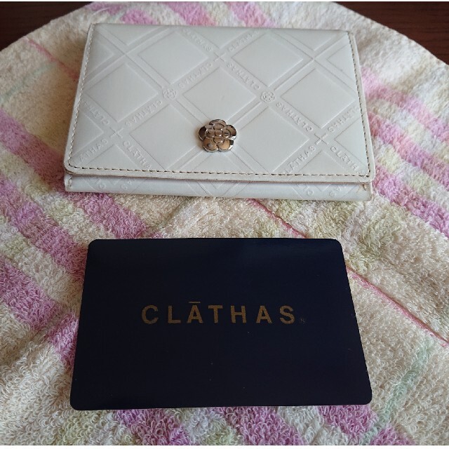 CLATHAS(クレイサス)のCLATHAS(クレイサス) カードケース レディースのファッション小物(名刺入れ/定期入れ)の商品写真