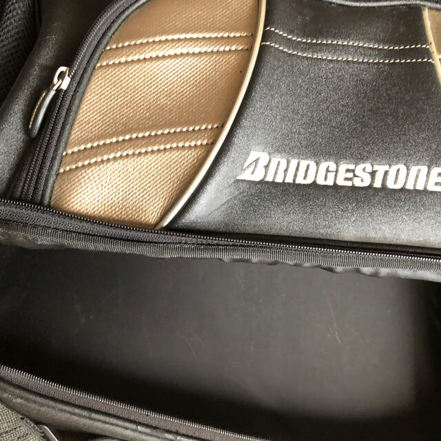 BRIDGESTONE(ブリヂストン)のブリヂストン　ゴルフバッグ　シューズ入れ付き スポーツ/アウトドアのゴルフ(バッグ)の商品写真