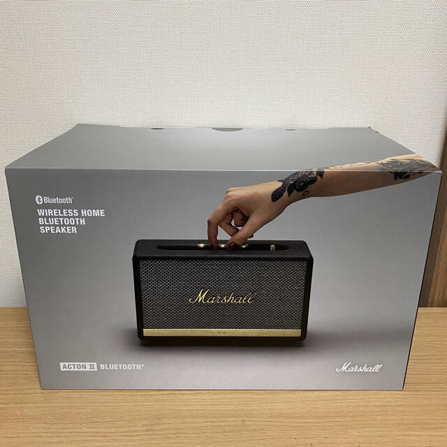 安心保障付き MARSHALL ACTON II BLUETOOTH スピーカー 黒 | www