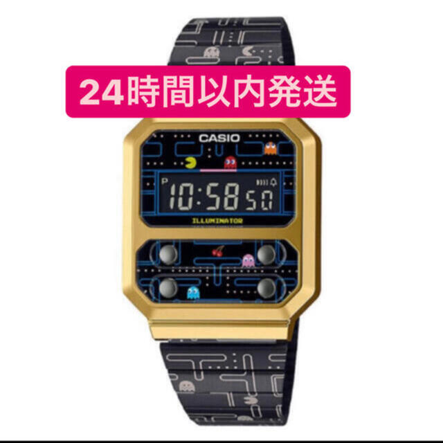 CASIO パックマン コラボモデル　A100WEPC-1BJR腕時計(デジタル)