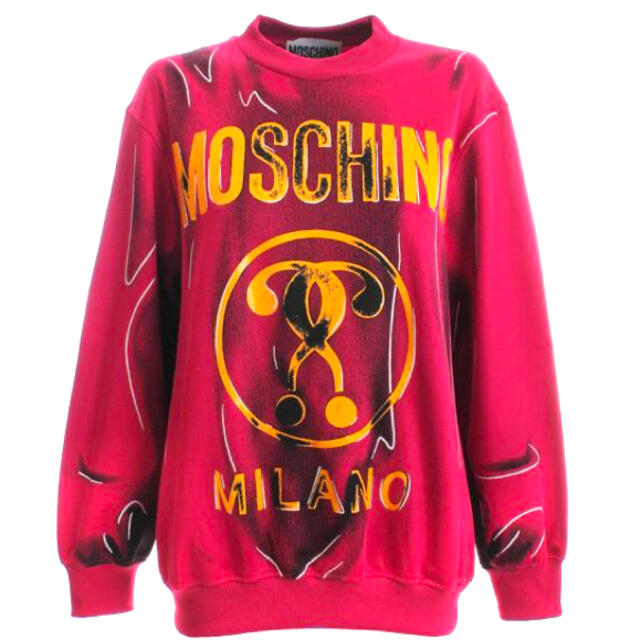 MOSCHINO モスキーノ スウェット クマ ロゴ 熊 ブラック 黒 トレーナ