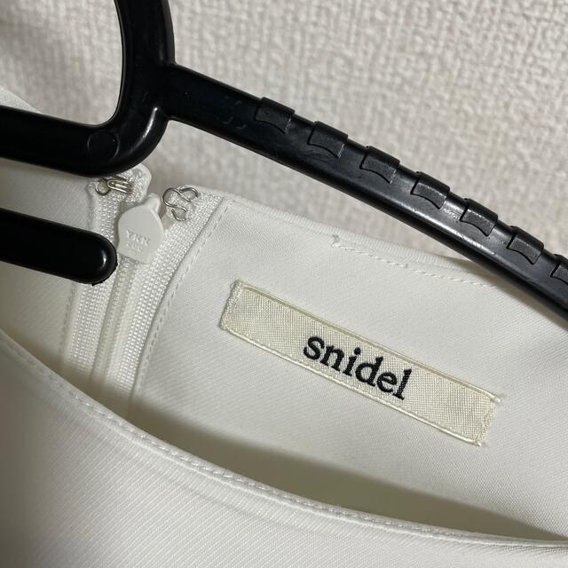 SNIDEL(スナイデル)のスナイデル　ノースリーブワンピース レディースのワンピース(ミニワンピース)の商品写真