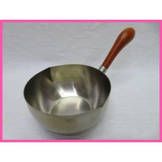 工房アイザワ 両口ミルクパン １５ｃｍ 　No.１９０３(鍋/フライパン)