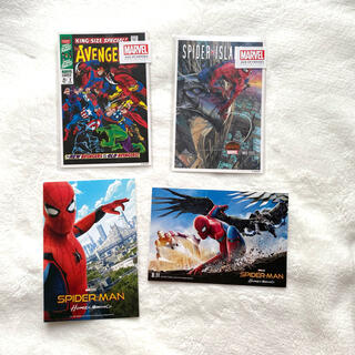 マーベル(MARVEL)のMARVEL マーベル　アベンジャーズ　スパイダーマン　ポストカード(アメコミ)