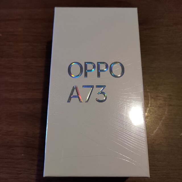 OPPO(オッポ)の【新品未使用】 OPPO A73  ブルー  スマホ/家電/カメラのスマートフォン/携帯電話(スマートフォン本体)の商品写真