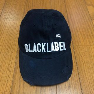 バーバリーブラックレーベル(BURBERRY BLACK LABEL)のBurberryBlack label ロゴキャップ(キャップ)