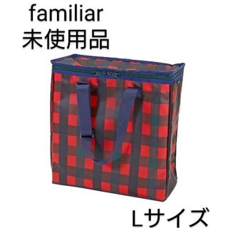 ファミリア(familiar)のご専用ページ【未使用品】ファミリア　チェック　保冷バッグLサイズ　赤(その他)