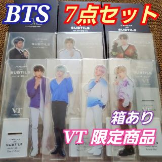 ボウダンショウネンダン(防弾少年団(BTS))のアクスタ【新品】BTS  7点セット テテ グク ジミン ジン シュガ ホソク(K-POP/アジア)