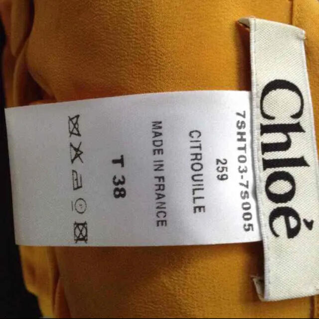 シャツ Chloe - Chloe SILK CUTの通販 by エム'shop｜クロエならラクマ ソーです