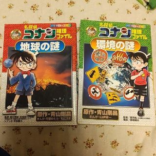 ショウガクカン(小学館)の名探偵コナン推理ファイル地球の謎と環境の謎の2冊まとめて(絵本/児童書)