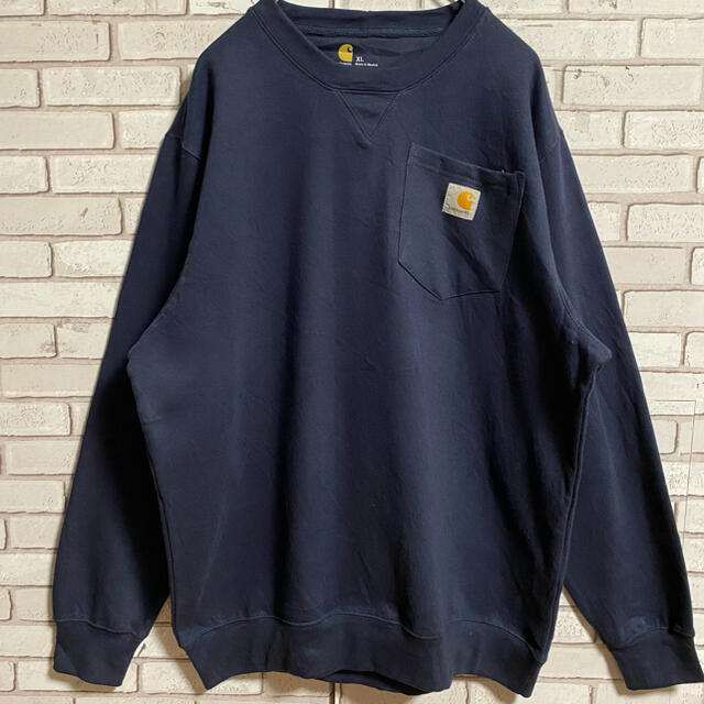 carhartt(カーハート)の90s カーハート メキシコ製 XL デッドストック ビッグシルエット ロゴタグ メンズのトップス(スウェット)の商品写真