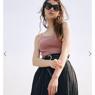 eimy istoire - eimy カップインニットキャミソール BLACKの通販 by ...