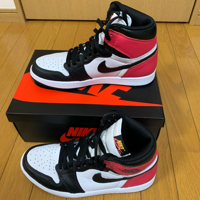 NIKE - 27.5cm エアジョーダン1レトロ ハイ OG つま黒カスタムの通販