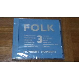 ハンバートハンバート FOLK 3 CD+DVD 初回盤 未開封(ポップス/ロック(邦楽))