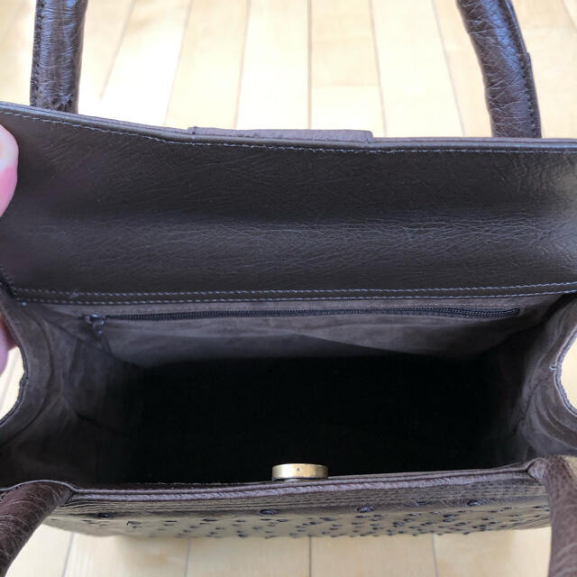 OSTRICH(オーストリッチ)のオーストリッチ　ハンドバッグ　バッグ レディースのバッグ(ハンドバッグ)の商品写真