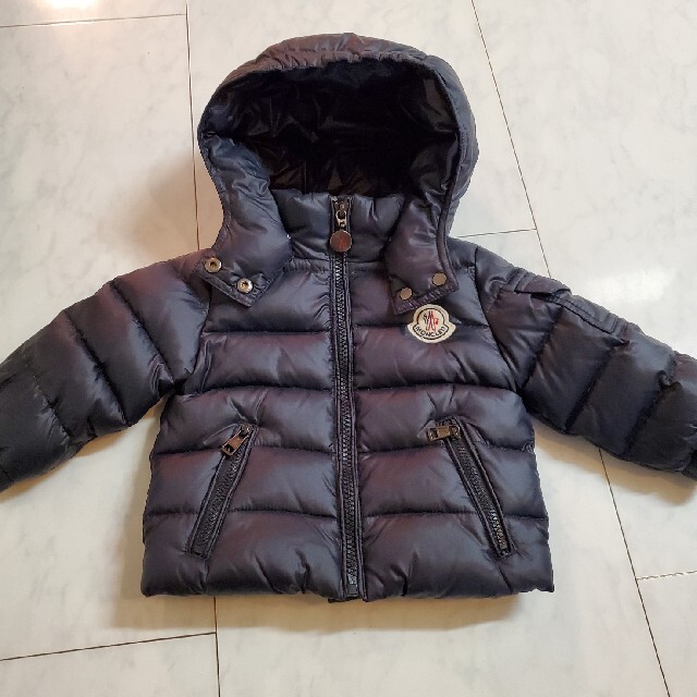 美品！MONCLER モンクレール キッズダウン ネイビー 80〜85cm