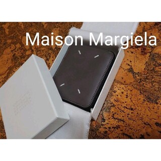 在庫僅少】 Maison Margiela ステッチ カレンダータグ 二つ折り財布 
