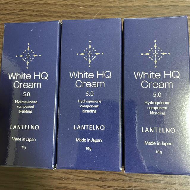ランテルノ　ホワイトHQクリーム　5.0 10g 3本