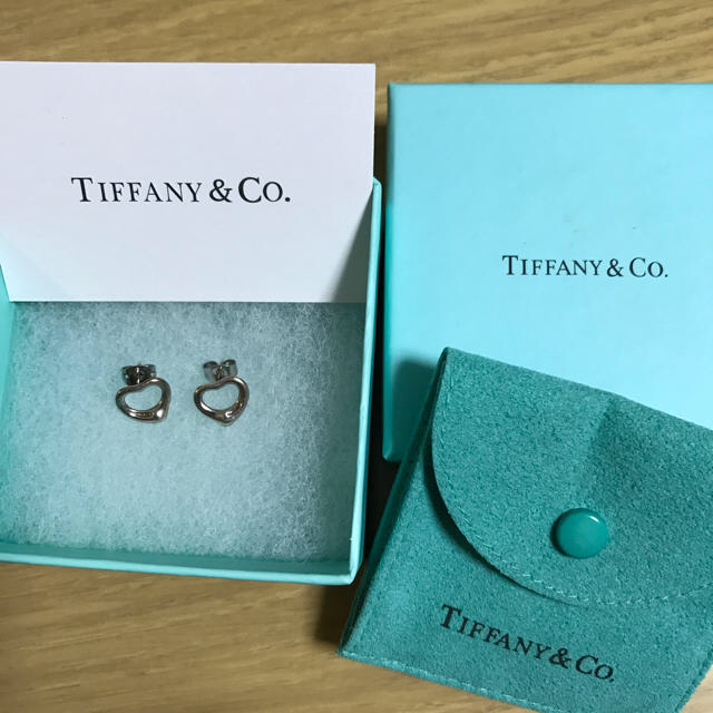 Tiffany & Co.(ティファニー)の本物♡箱付♡オープンハート レディースのアクセサリー(ピアス)の商品写真