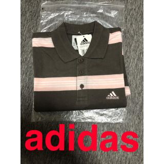 アディダス(adidas)の【新品タグ付き】アディダス ポロシャツ ボーダー 半袖 adidas(ポロシャツ)