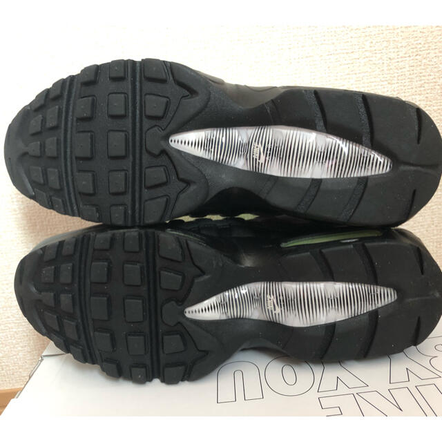 NIKE(ナイキ)のNIKE AIR MAX95 イエローグラデ風　NIKE by you 27.0 メンズの靴/シューズ(スニーカー)の商品写真