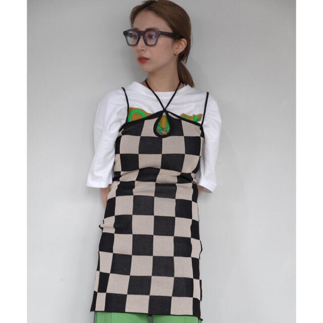 【SANSeLF】checkered flag tunic sanw21a002 レディースのトップス(チュニック)の商品写真