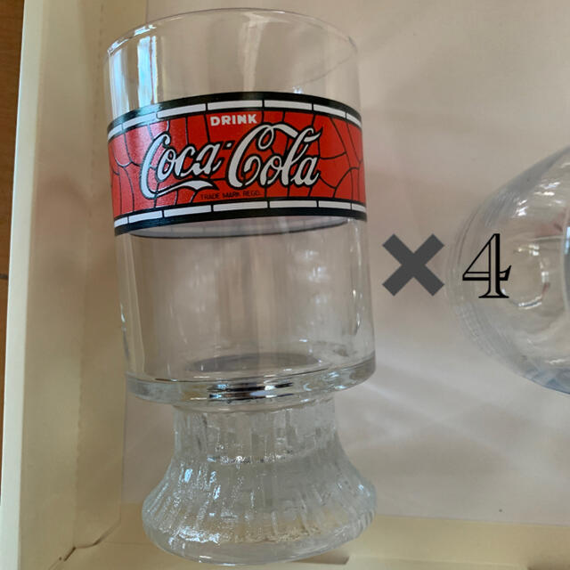 コカ・コーラ - コカコーラ グラス 昭和レトロの通販 by もち