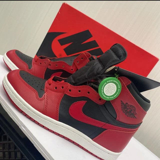 未使用☆NIKE AIR JORDAN 1 HI 85 VARSITYRED