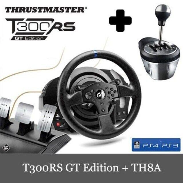 Thrustmaster T300RS GT Edition + TH8A エンタメ/ホビーのゲームソフト/ゲーム機本体(その他)の商品写真