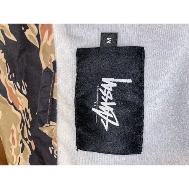 STUSSY(ステューシー)の⭐️STUSSY⭐️ ステューシー　コーチジャケット　タイガーカモ メンズのジャケット/アウター(ナイロンジャケット)の商品写真