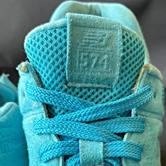 New Balance(ニューバランス)の極少数モデル　ニューバランス MS574　DGB ブルー ユニセックス メンズの靴/シューズ(スニーカー)の商品写真