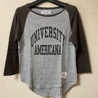 アメリカーナ(AMERICANA)のAmericana アメリカーナ　ラグラン　Tシャツ(Tシャツ(長袖/七分))