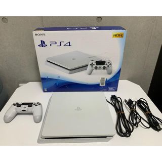 プレイステーション4(PlayStation4)のPlayStation4 500GB (Glacier White)(携帯用ゲーム機本体)