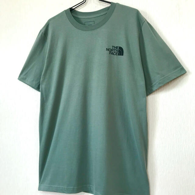 THE NORTH FACE(ザノースフェイス)のレアカラー  ♪ ノースフェイス  BOX Tシャツ モスグリーン 4XL 5L メンズのトップス(Tシャツ/カットソー(半袖/袖なし))の商品写真