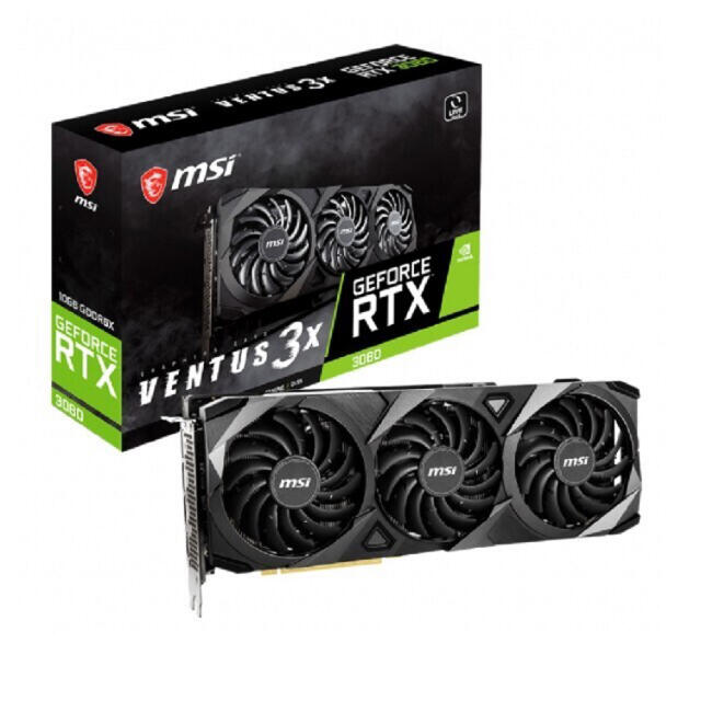 RTX 3080 VENTUS 3X 10G OC LHR