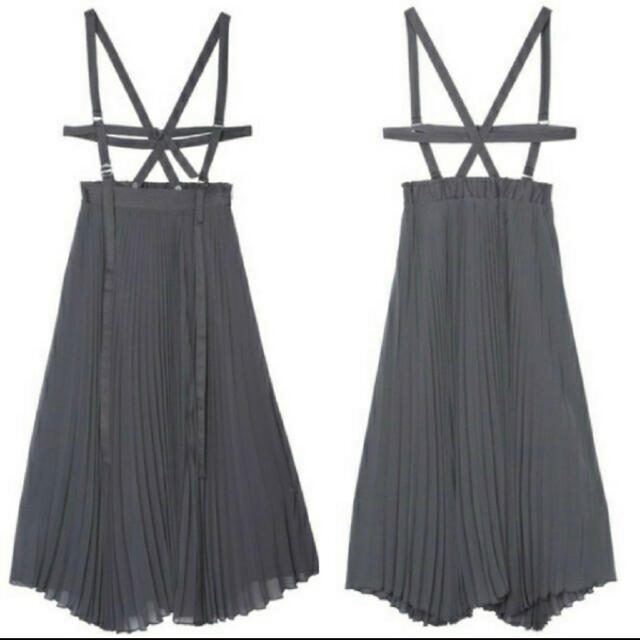 Ameri VINTAGE(アメリヴィンテージ)のAmeri vintageのHARNESS SUSPENDER SKIRT レディースのスカート(ロングスカート)の商品写真