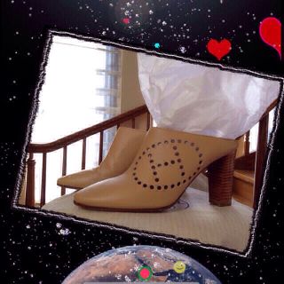 エルメスHERMESミュールパンプス美品♥️