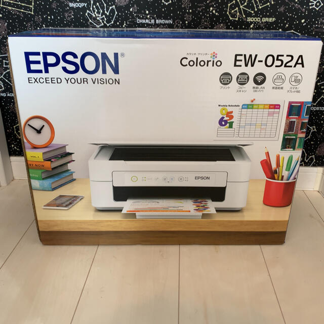 新品未使用 複合機プリンター EPSON カラリオ EW-052A